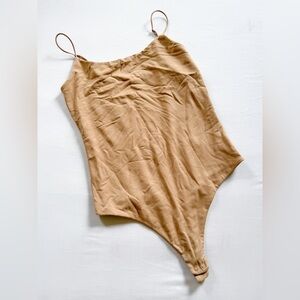 Nuuds Camel Bodysuit size M